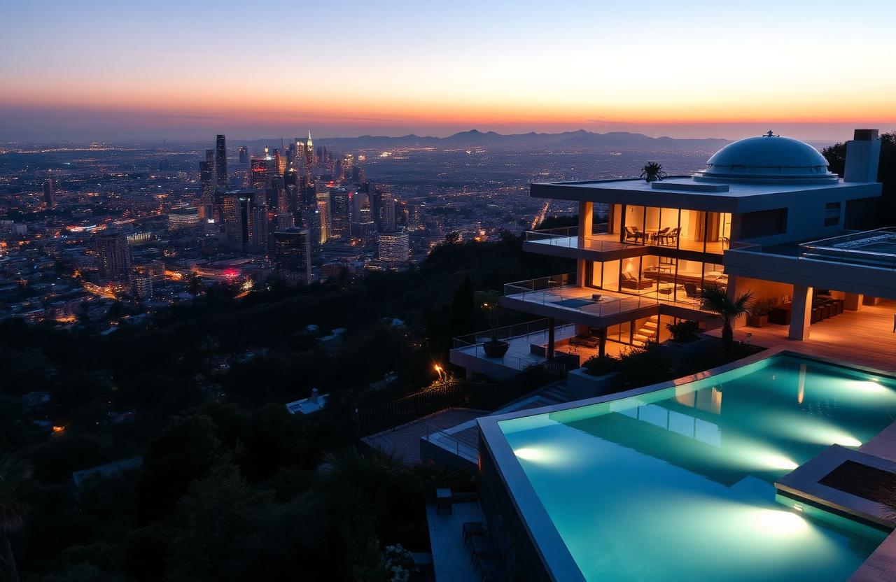 Casa de lujo en Los Angeles, CA